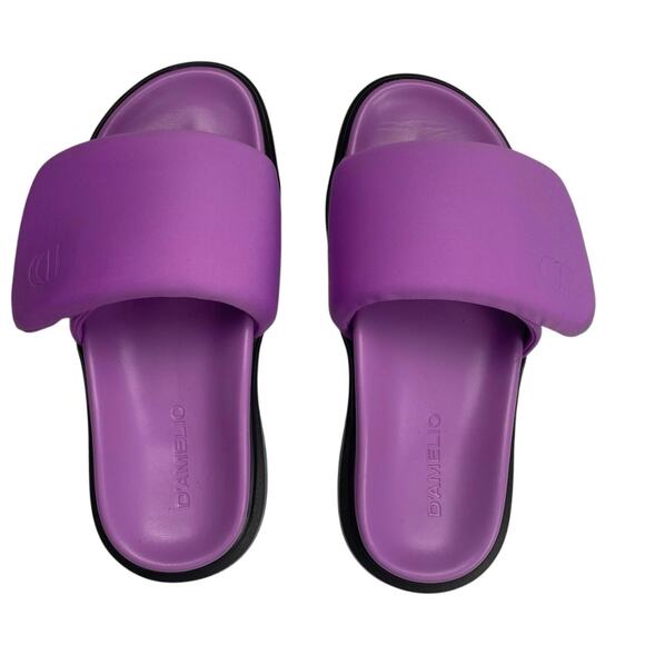 NWOT - D'Amelio Reklis Bright Lavender Slide Sandals - Picture 3 of 6